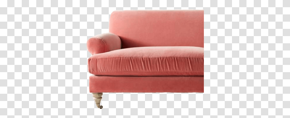 Velvet Sofa Studio Couch, Furniture, Cushion, Pillow, Chair Transparent Png