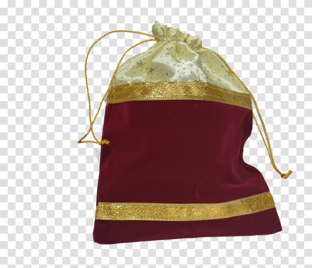 Velvet Stain Potli Bag A Gift For Ladies Under 100 Backpack, Handbag, Accessories, Accessory, Purse Transparent Png