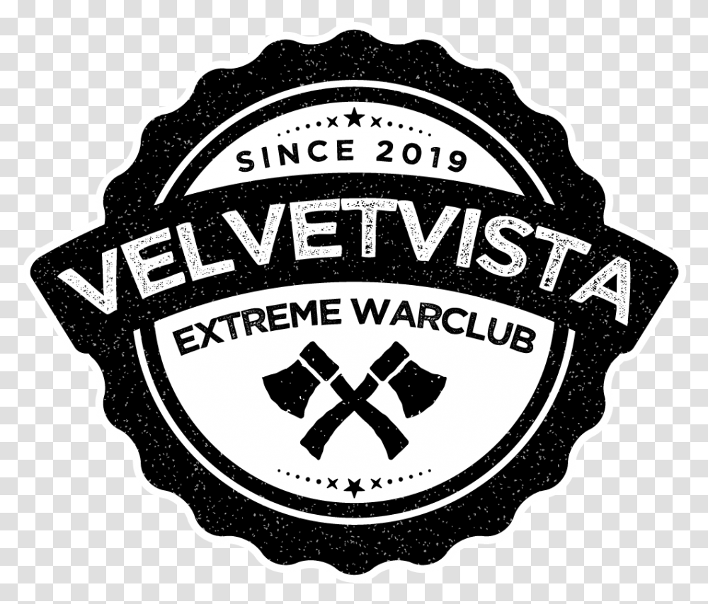 Velvetvista Warclub Logo Velvet Elvis Emblem, Symbol, Trademark, Label, Text Transparent Png