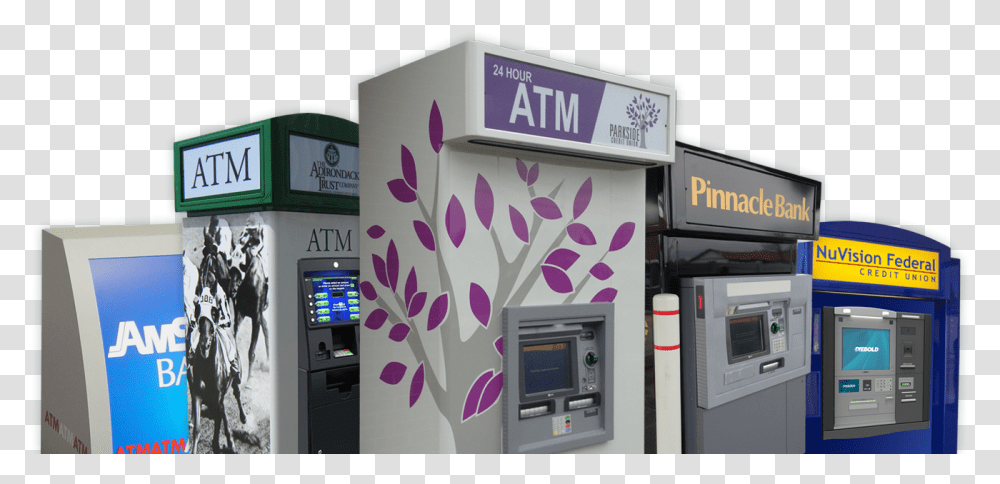 Vending Machine, Atm, Cash Machine, Kiosk Transparent Png
