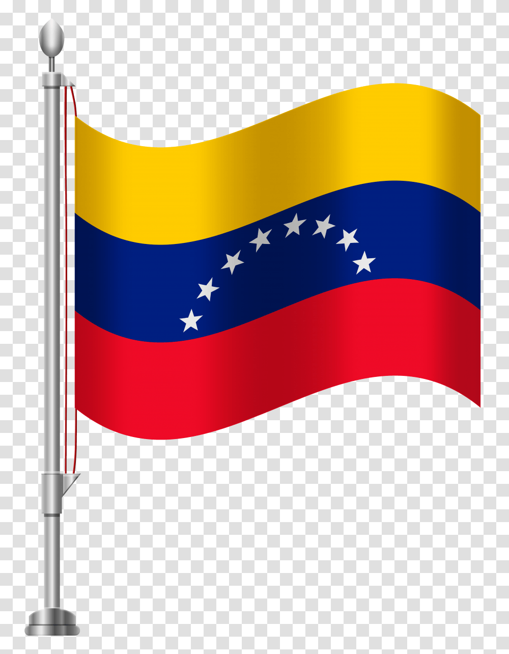 Venezuela Flag Clip Art, American Flag Transparent Png