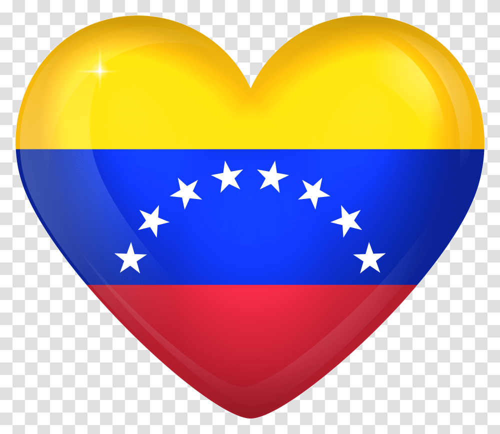 Venezuela Flag Heart, Balloon, Star Symbol Transparent Png