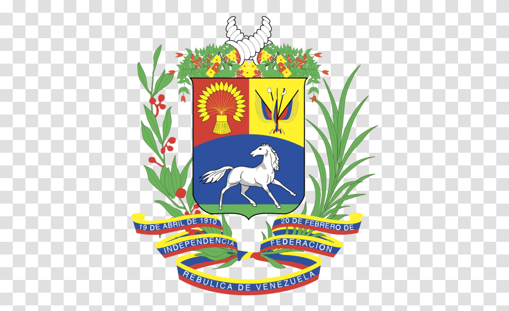 Venezuela Flag, Horse, Mammal, Animal, Poster Transparent Png