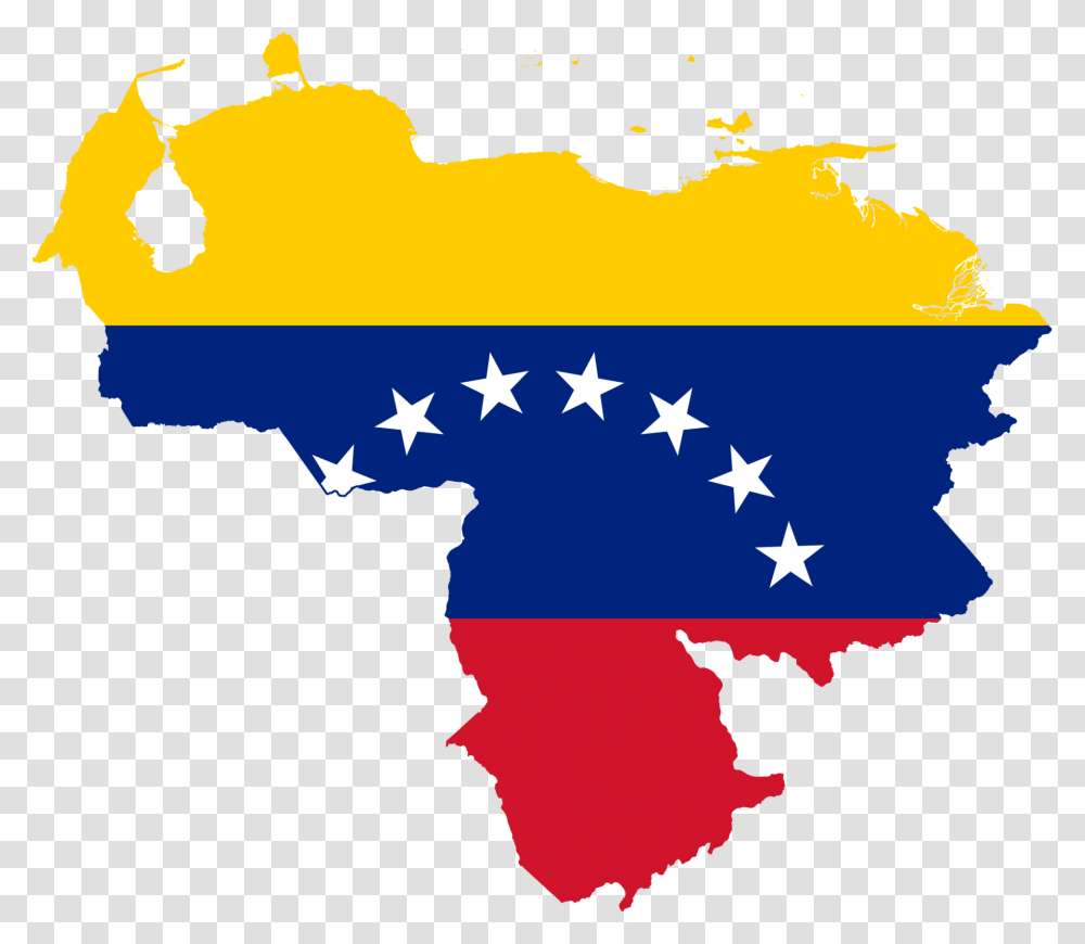 Venezuela Flag Map, Diagram, Plot, Atlas Transparent Png