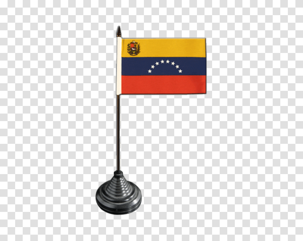 Venezuela Stars With Coat Of Arms Table Flag, Lamp Transparent Png