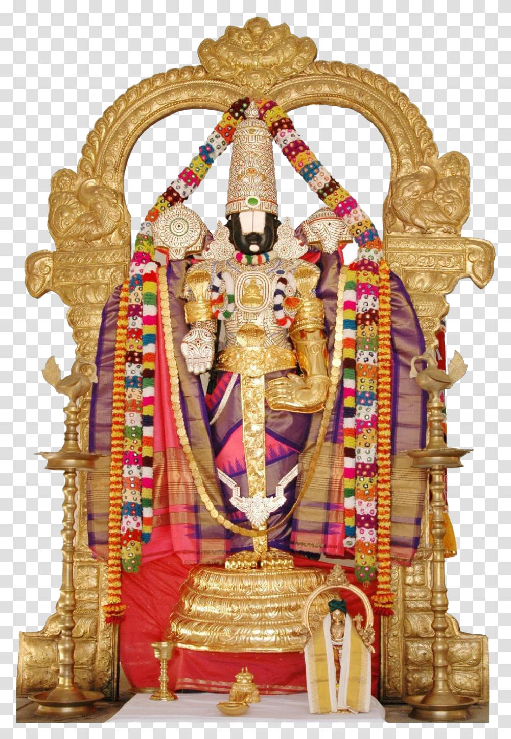 Venkateswara Hd Sanghi Temple God Name, Furniture, Gold, Architecture, Building Transparent Png