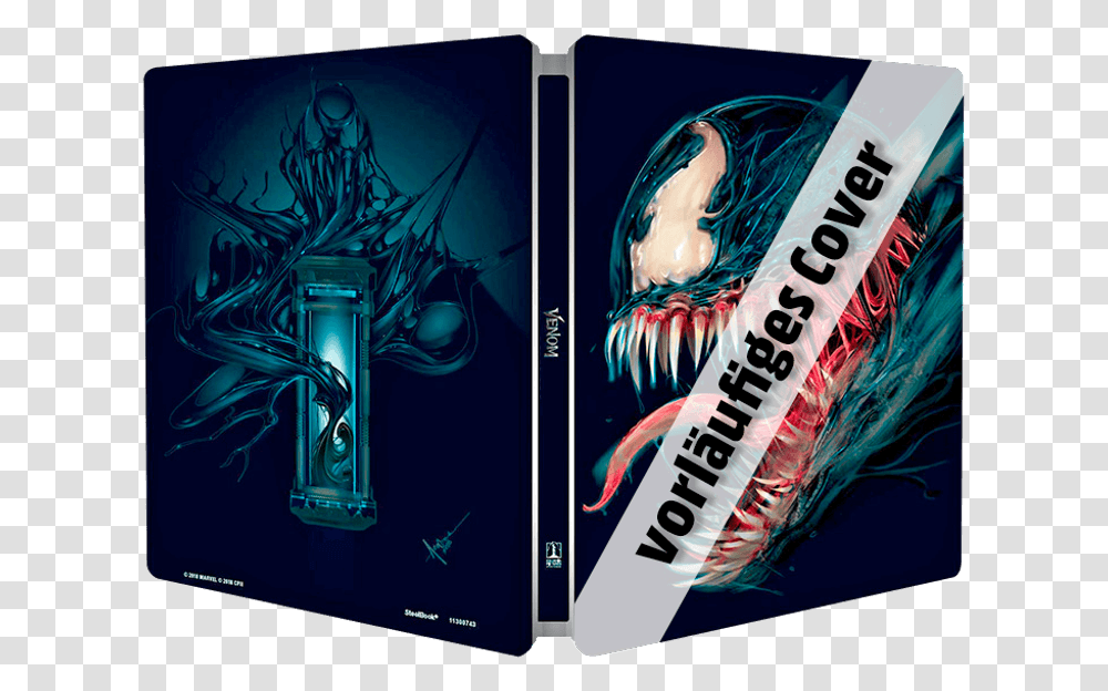 Venom Blu Ray Blu Ray Disc, Book, Furniture Transparent Png