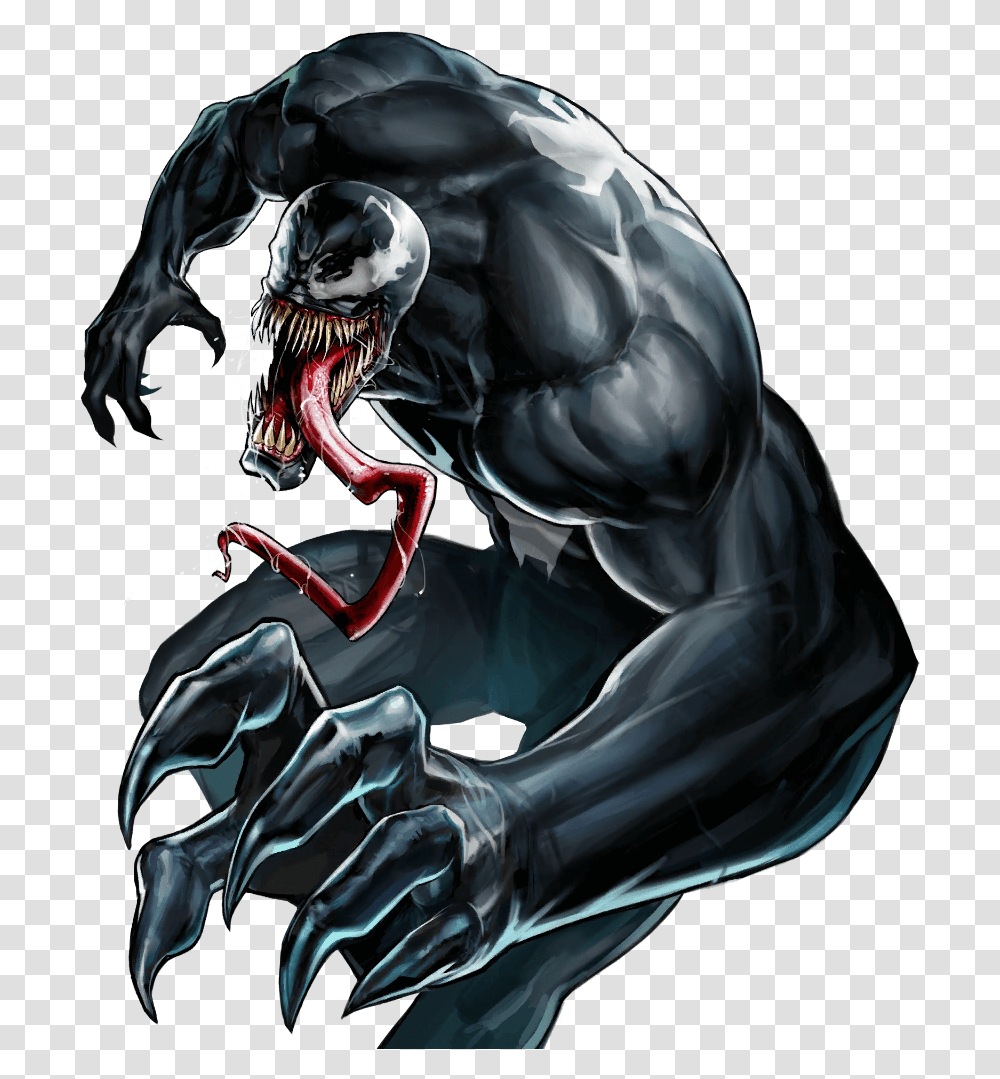 Venom Drawing Artwork, Batman, Hand, Helmet Transparent Png