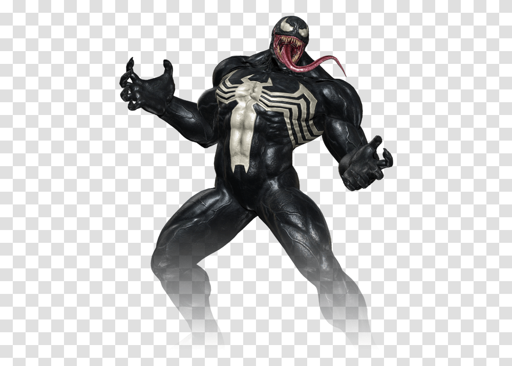 Venom Full Body Venom Body, Helmet, Person, Hand, Figurine Transparent Png