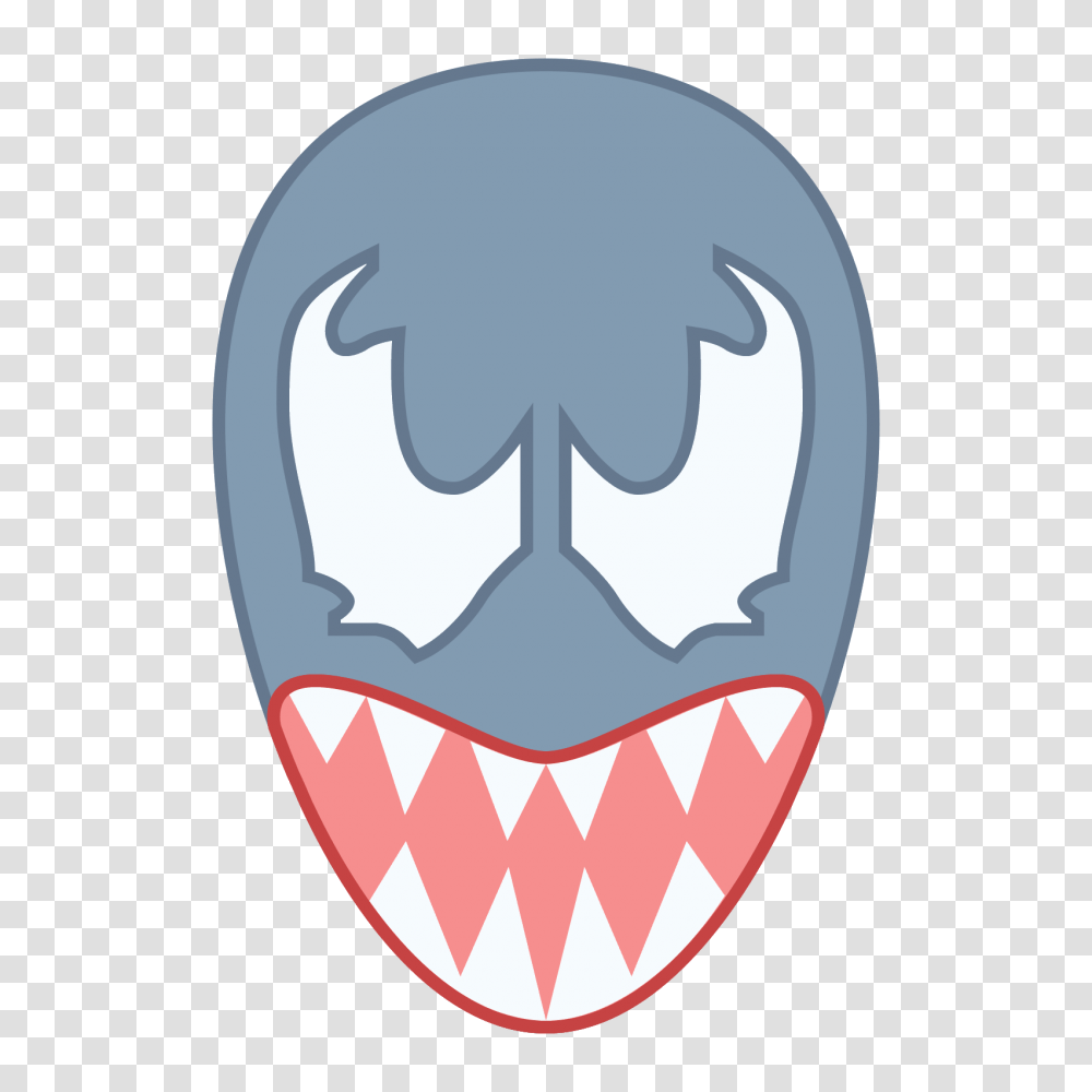 Venom Head Icon, Teeth, Mouth, Lip Transparent Png