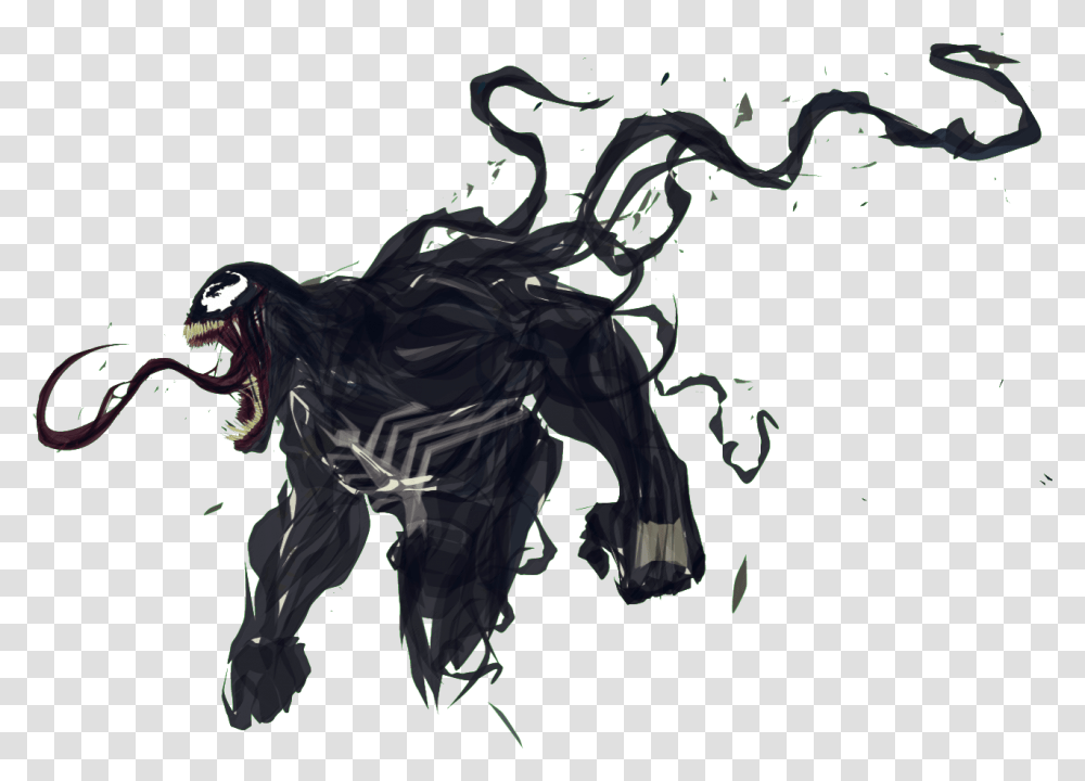 Venom, Logo, Statue, Sculpture Transparent Png