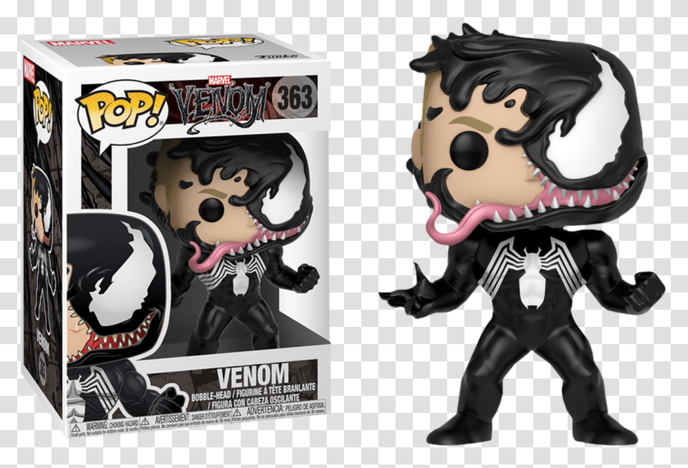 Venom Pop Vinyl Figure Venom 2018 Funko Pop, Person, Mammal, Animal, Outdoors Transparent Png