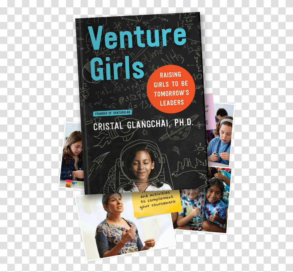Venturegirls Book With Photos Venture Girls, Poster, Advertisement, Person, Human Transparent Png