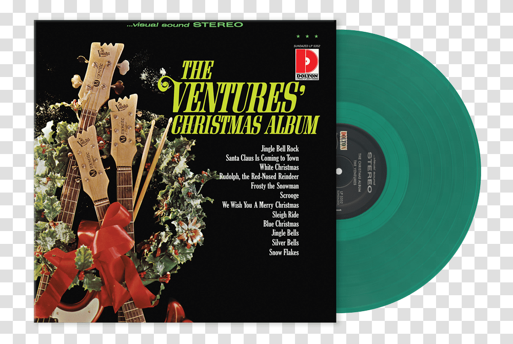 Ventures The Ventures Christmas Album, Guitar, Leisure Activities, Musical Instrument, Poster Transparent Png