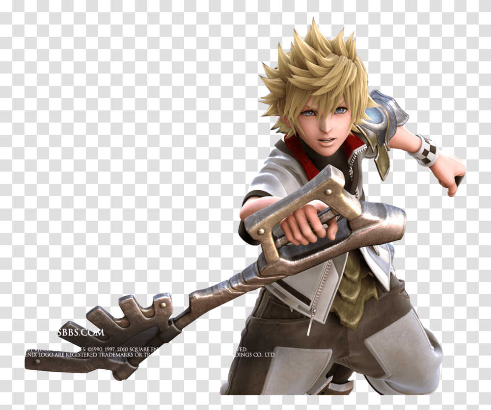 Ventus Kingdom Hearts Render, Figurine, Person, Human, Final Fantasy Transparent Png