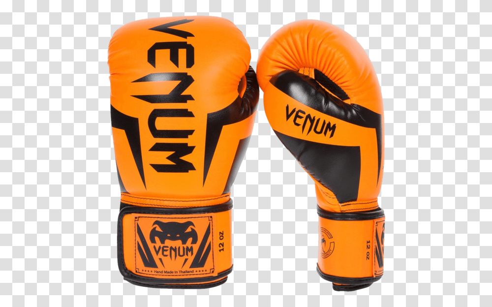 Venum Elite Boxing Gloves - Jason Yellow Venum Gloves, Clothing, Apparel, Sport, Sports Transparent Png