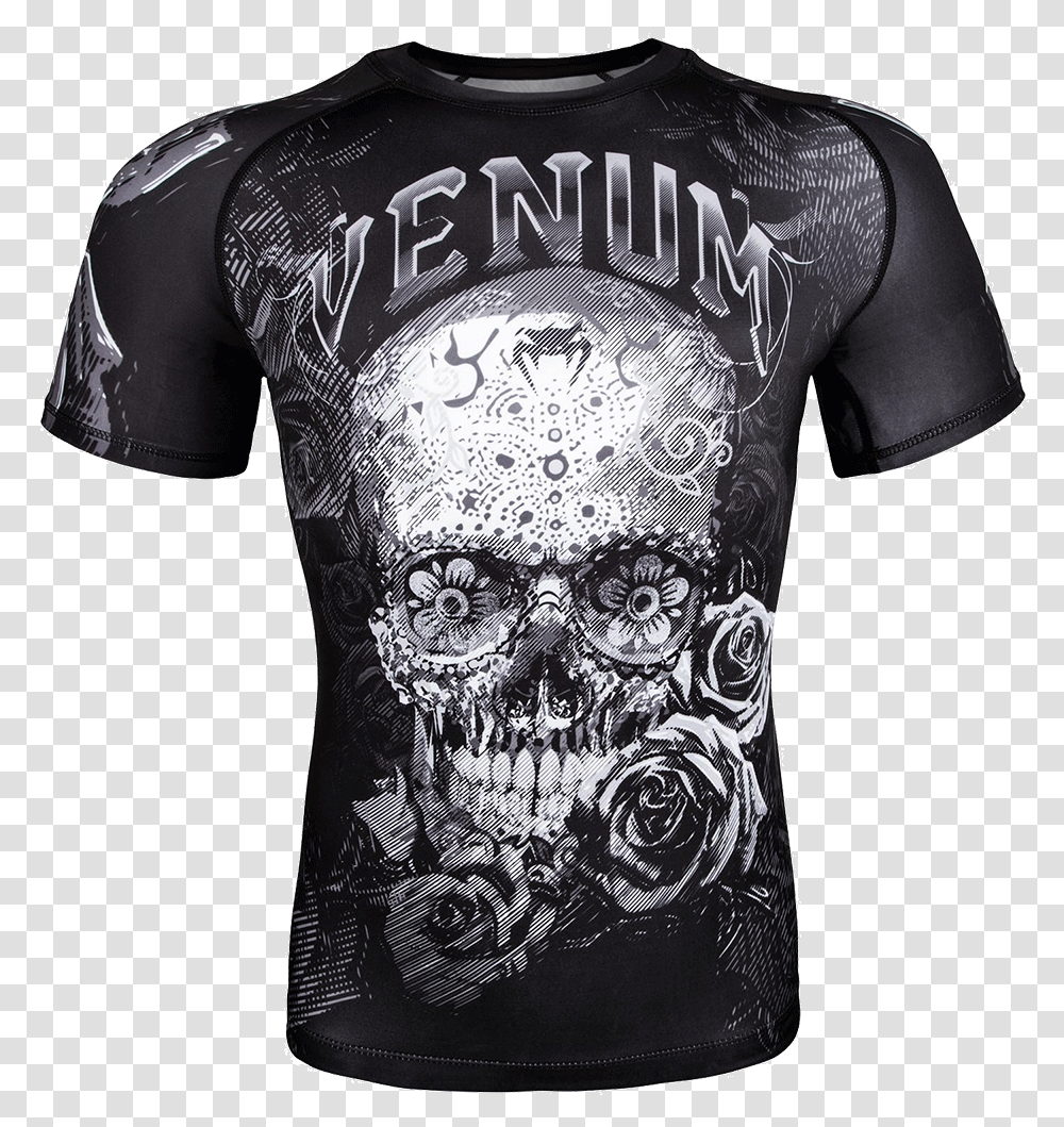 Venum Santa Muerte Download, Apparel, Shirt, T-Shirt Transparent Png