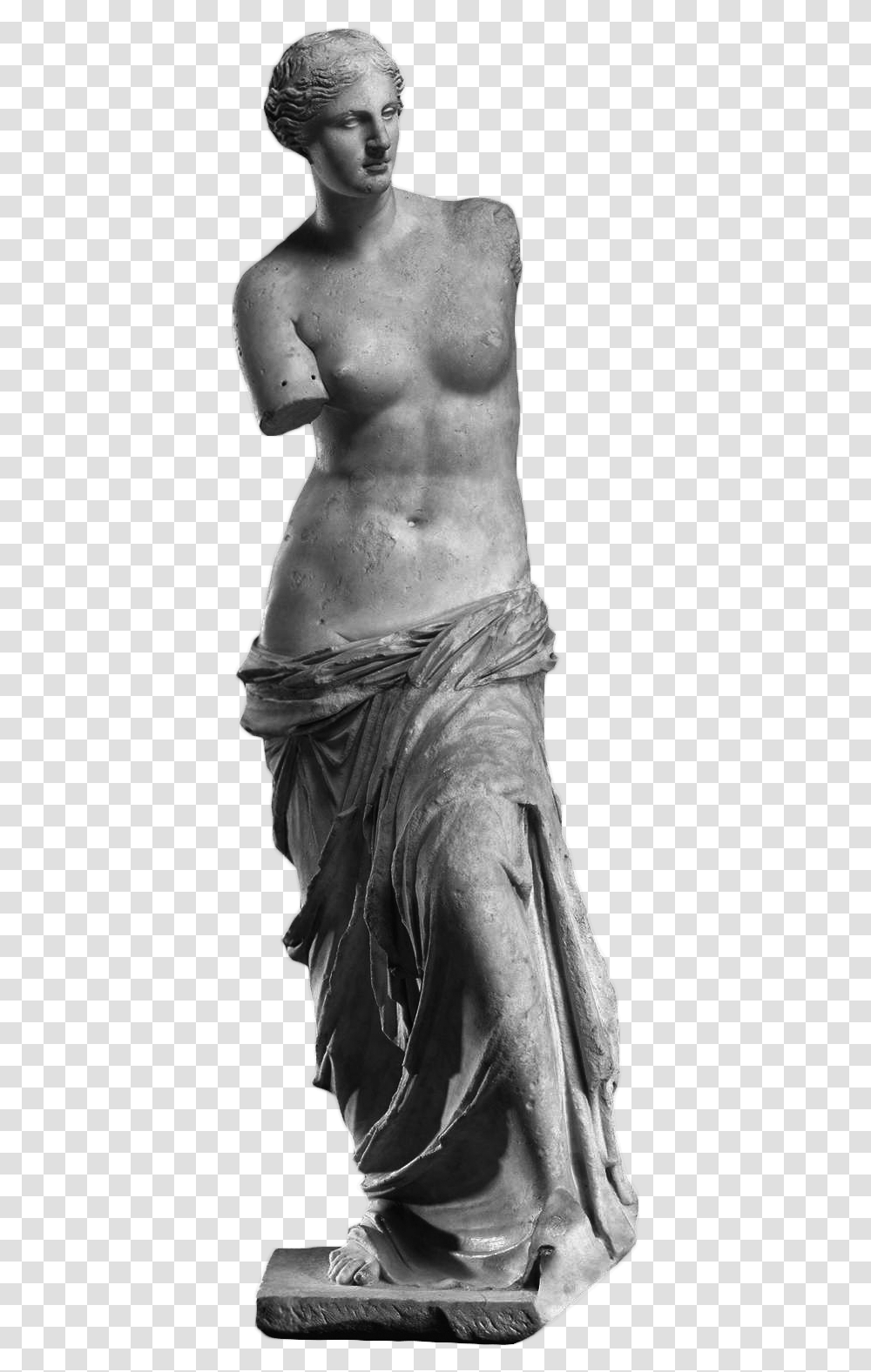 Venus De Milo Ancient Greek Aphrodite Sculpture, Person, Head, Statue Transparent Png