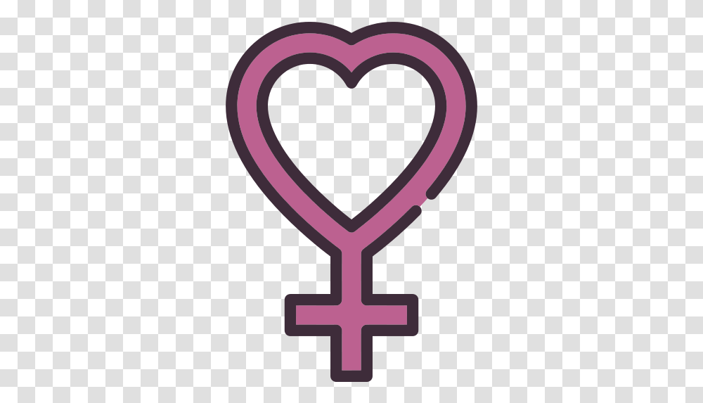 Venus Icon Heart Female Sign, Cross, Symbol, Rug, Hand Transparent Png