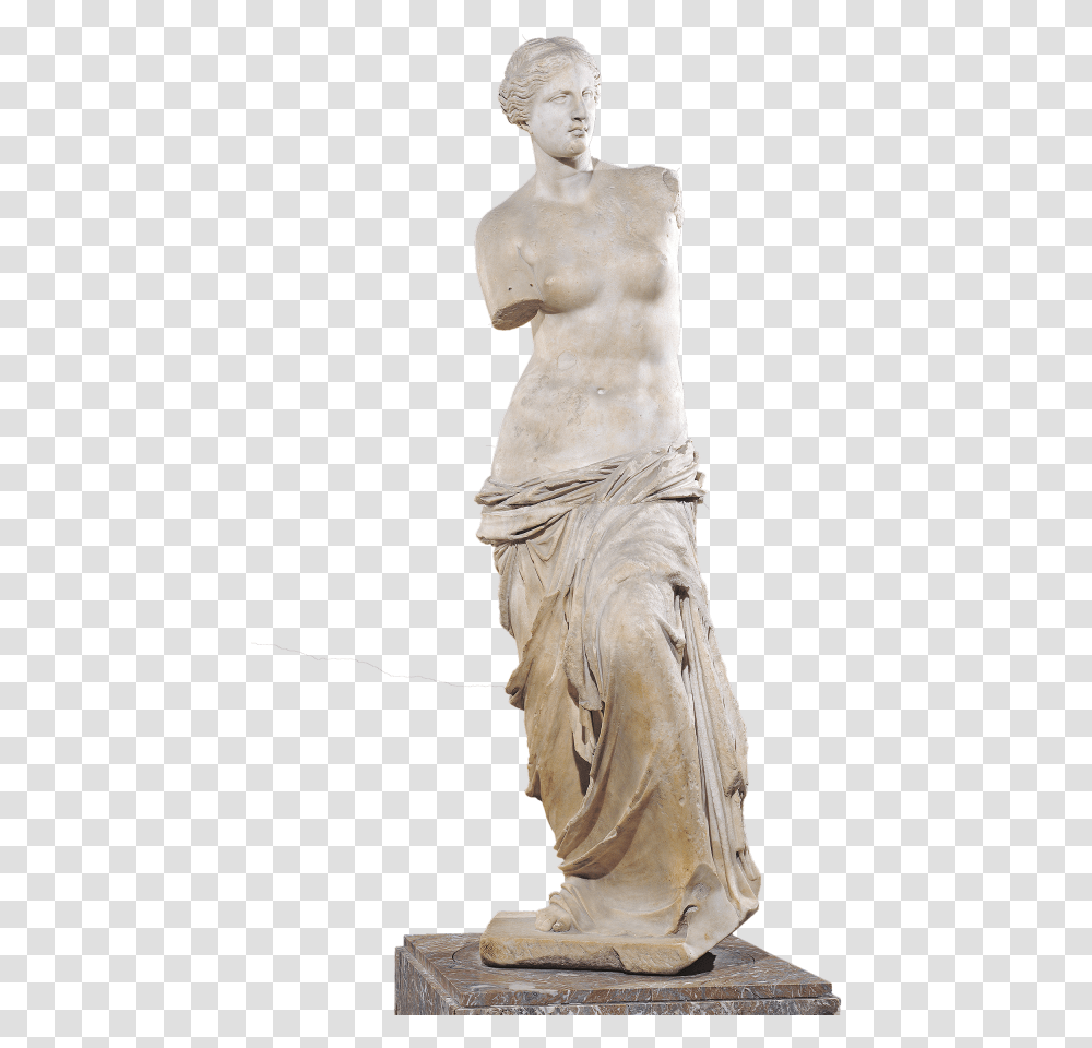 Venus Statue Venus De Milo, Sculpture, Person, Human Transparent Png