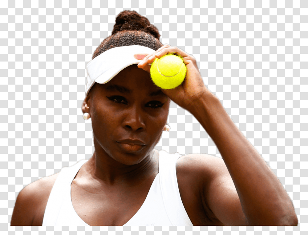 Venus Williams Focussing Venus Williams, Clothing, Person, Tennis Ball, Sport Transparent Png