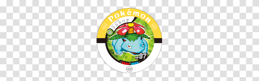 Venusaur, Label, Tabletop, Dvd Transparent Png