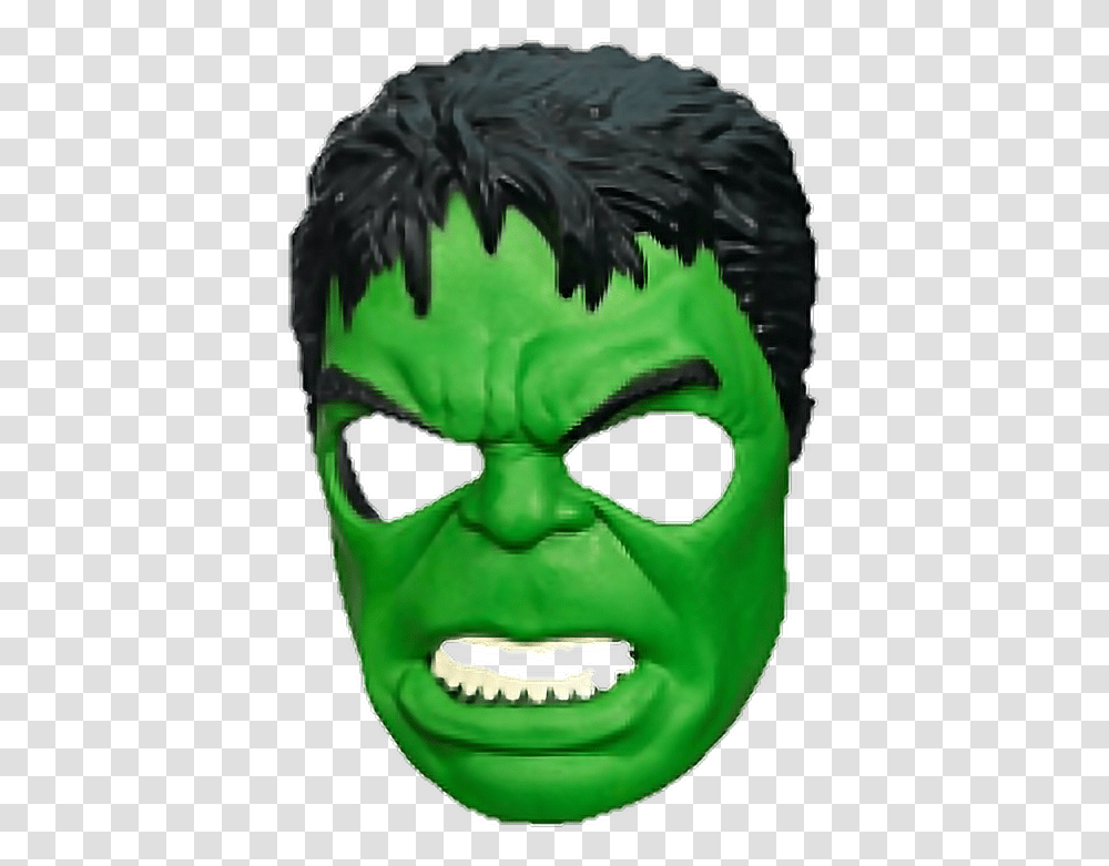 Verdeincredible Hulk Hulk Face Mask, Alien, Head Transparent Png
