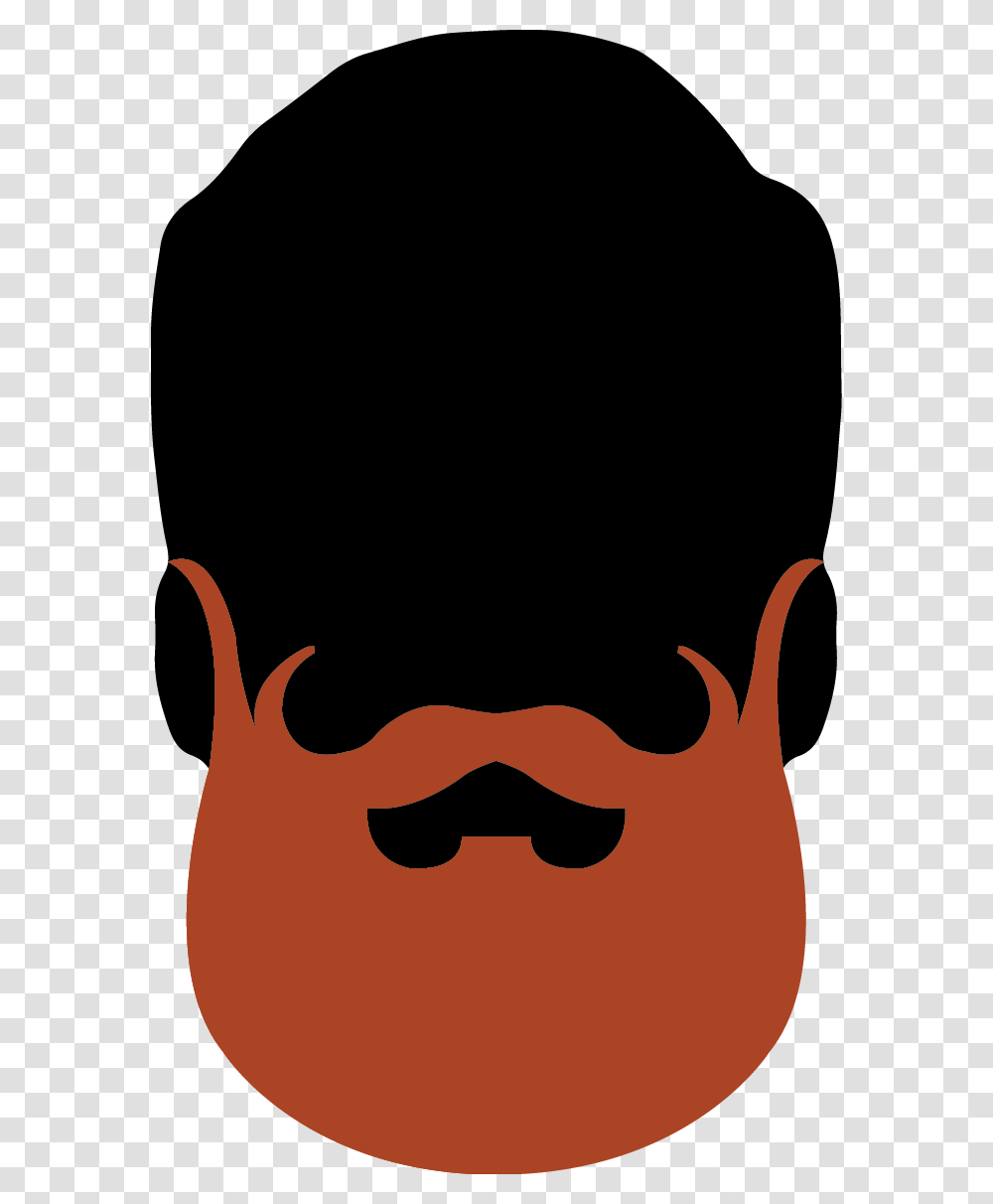 Verdi, Hair, Mustache, Face, Stencil Transparent Png