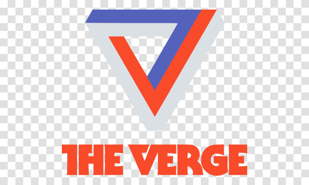 Verge Logo, Triangle, Trademark Transparent Png
