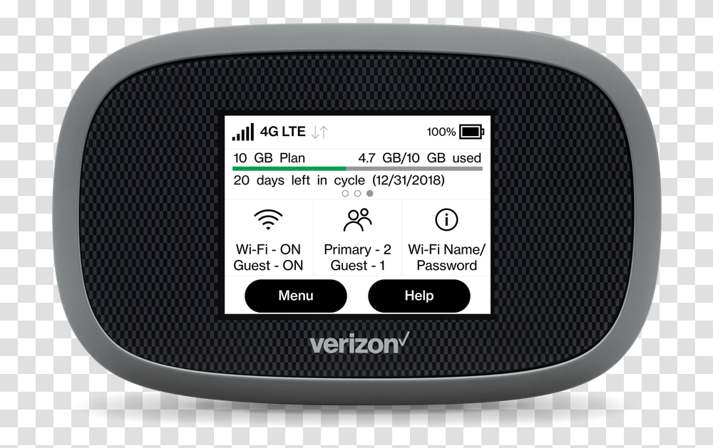 Verizon 5g Hotspot, GPS, Electronics, Screen, Stereo Transparent Png