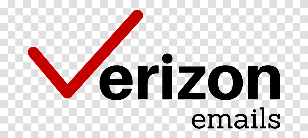 Verizon Emails Graphic Design, Logo, Trademark Transparent Png