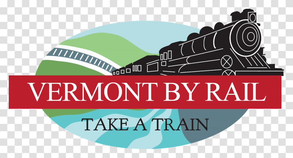 Vermont By Rail Poster, Label, Urban, Word Transparent Png
