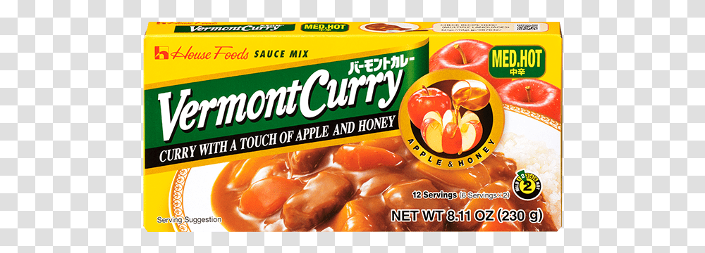 Vermont Curry Sauce Mix Medium Hot Vermont Curry Medium Hot, Sweets, Food, Confectionery, Dessert Transparent Png