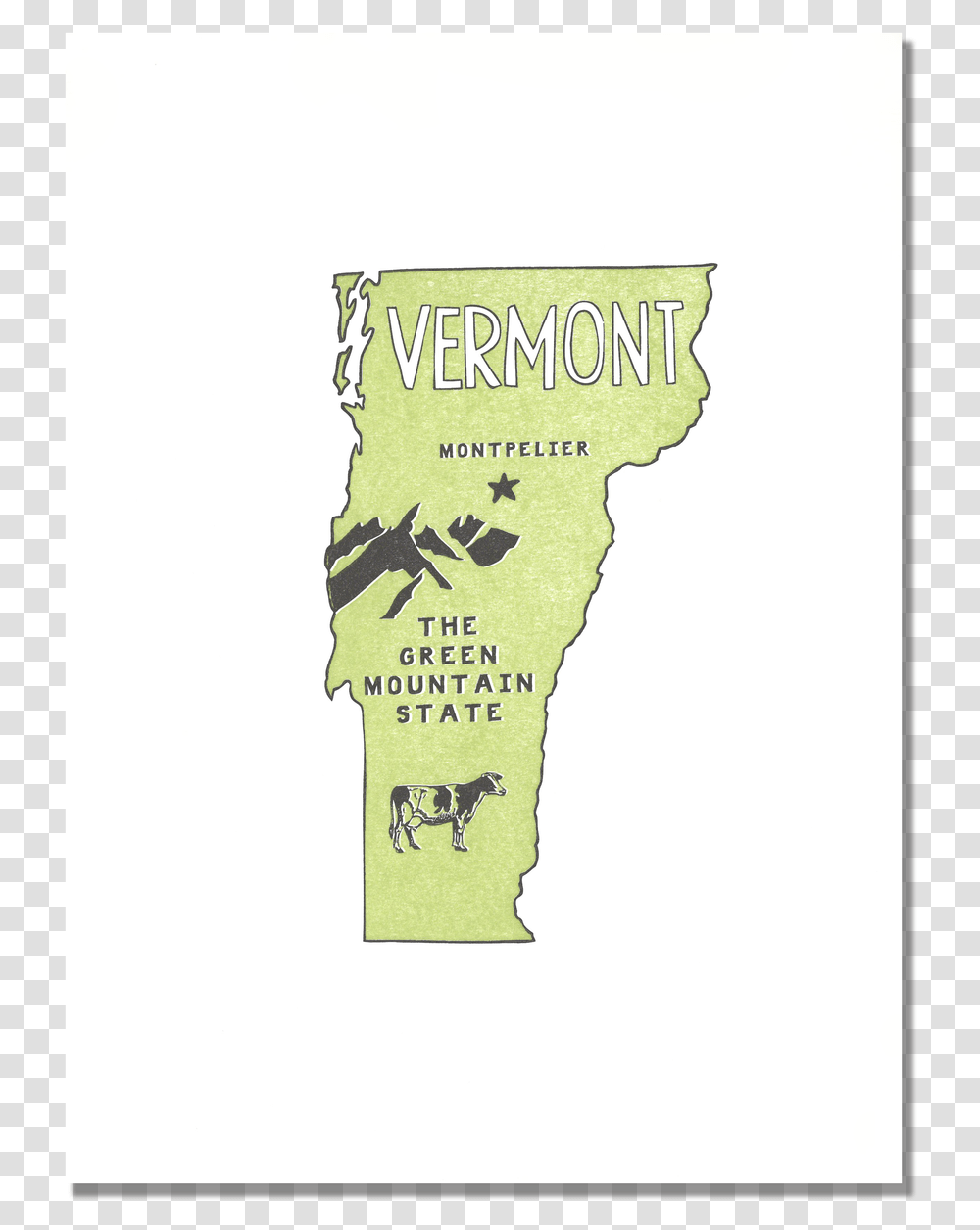 Vermont State Print Atlas, Hand, Advertisement, Poster Transparent Png