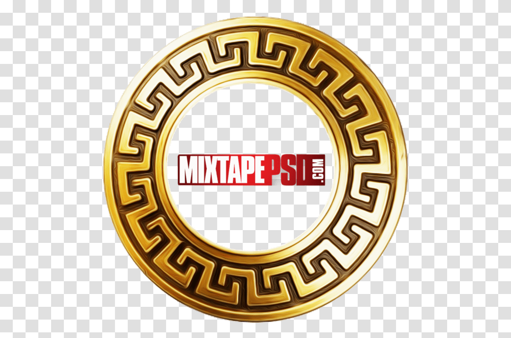 Versace Gold Logo King Lil G Dope, Symbol, Trademark, Badge, Emblem Transparent Png