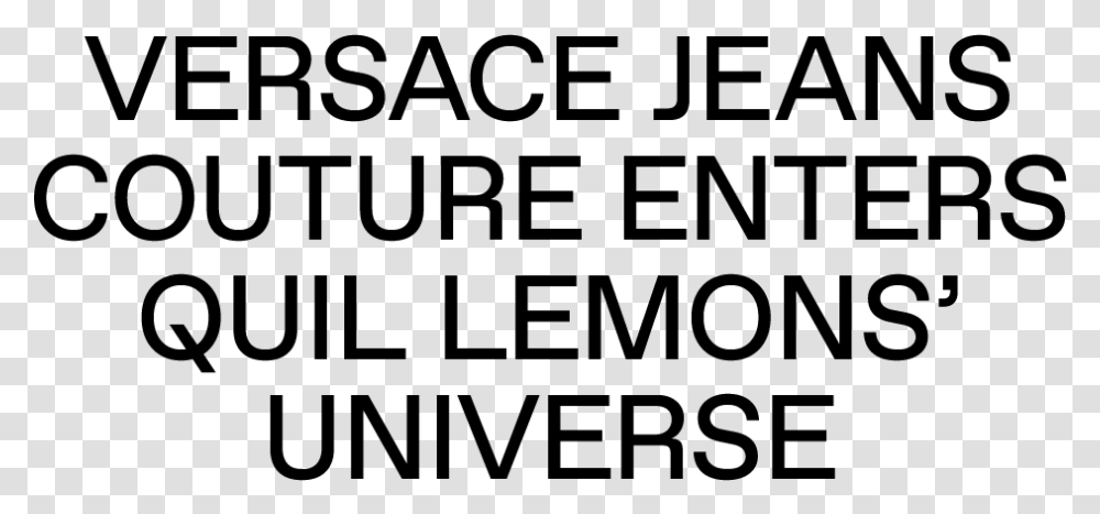 Versace Jeans Couture Enters Quil Lemons Universe Oval, Gray, World Of Warcraft Transparent Png
