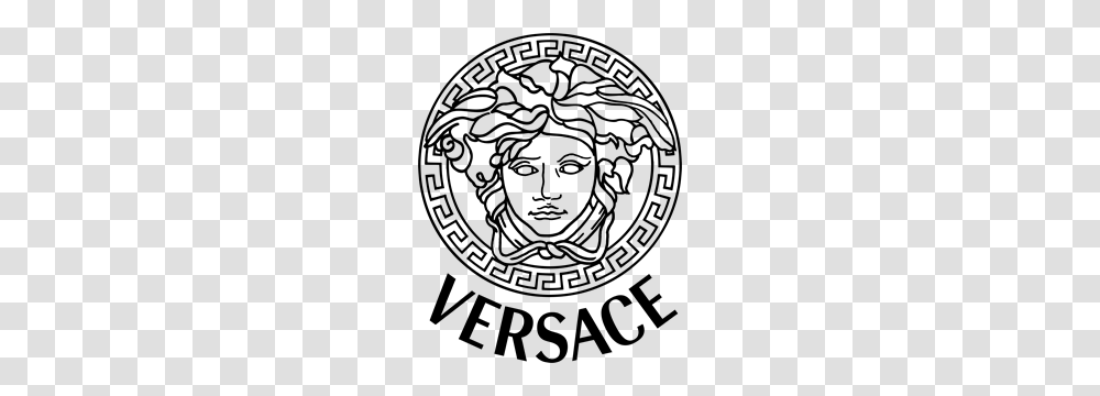 Versace Medusa Logo Vector, Gray, World Of Warcraft Transparent Png