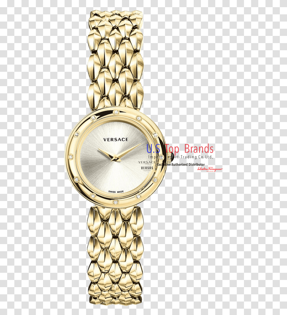 Versace V Flare Download Versace V Flare Ladies Watch, Wristwatch, Clock Tower, Architecture, Building Transparent Png