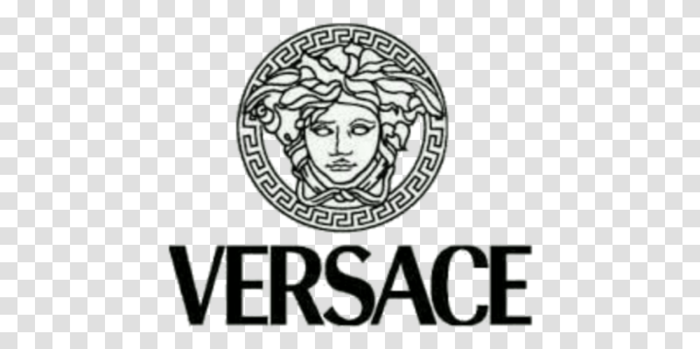 Versace Versace Clothing Brand Sign, Logo, Outdoors, Emblem Transparent Png