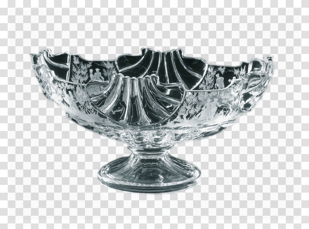 Versailles Punch Bowl, Glass, Goblet, Crystal, Trophy Transparent Png