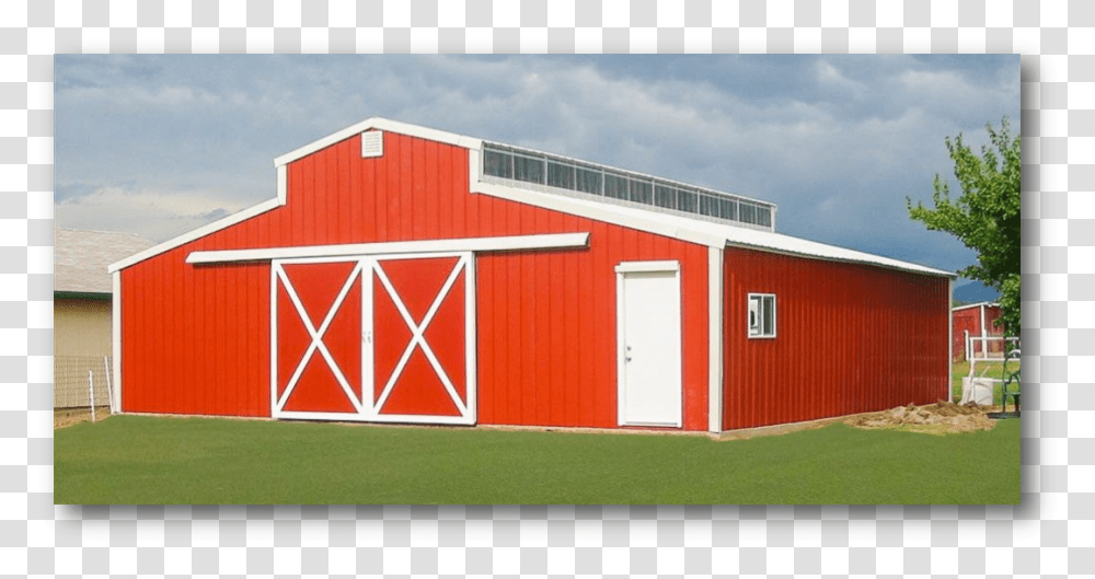Versatube Horse Barn, Nature, Outdoors, Building, Farm Transparent Png