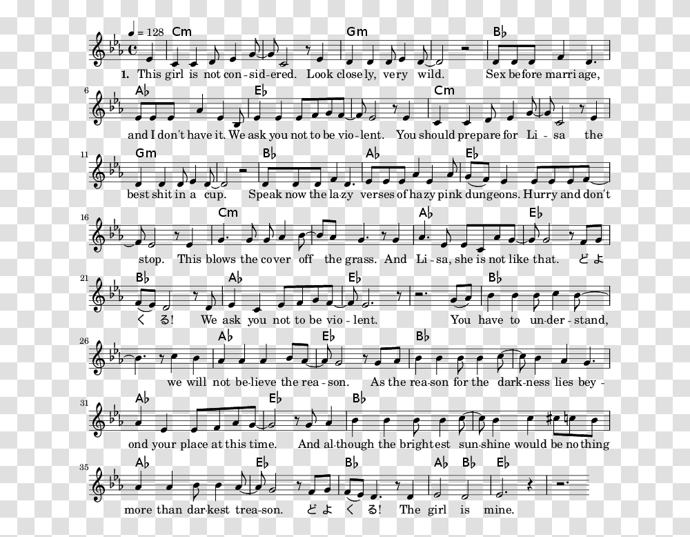 Version Wheels On The Bus, Document, Sheet Music Transparent Png