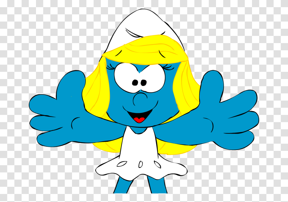 Vertebrate Clipart Smurfette Grouchy Smurf Clumsy Smurf Vexy, Apparel, Coat, Raincoat Transparent Png