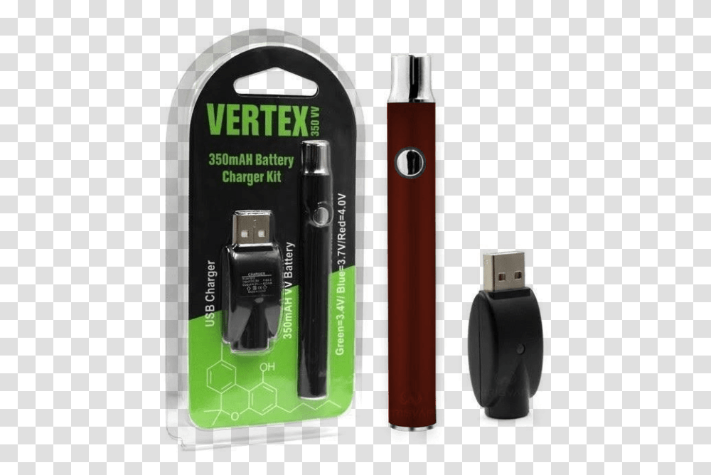 Vertex 350mah Vv Battery, Electronics, Adapter, Tape Player, Lighter Transparent Png