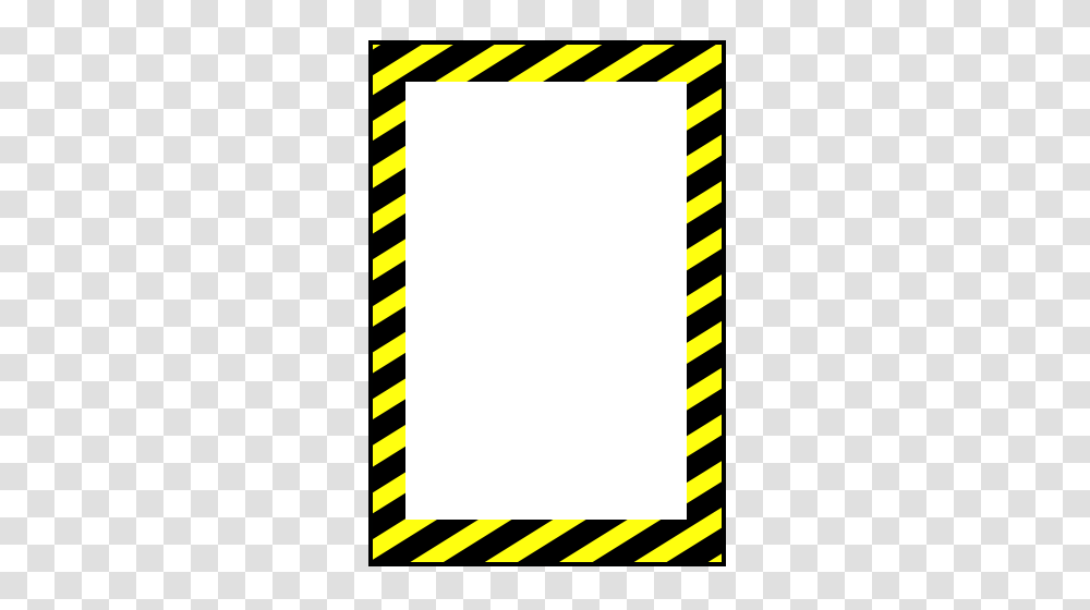 Vertical Caution Sign Customized Floor Tape Safety Marking, Fence, Barricade, Car Transparent Png