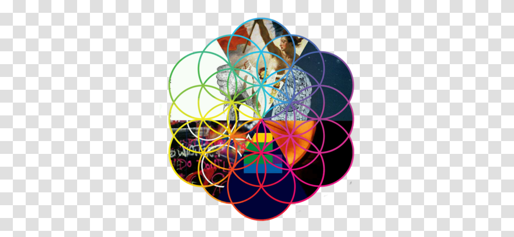 Vertical Coldplay Logo, Ornament, Pattern, Fractal, Art Transparent Png