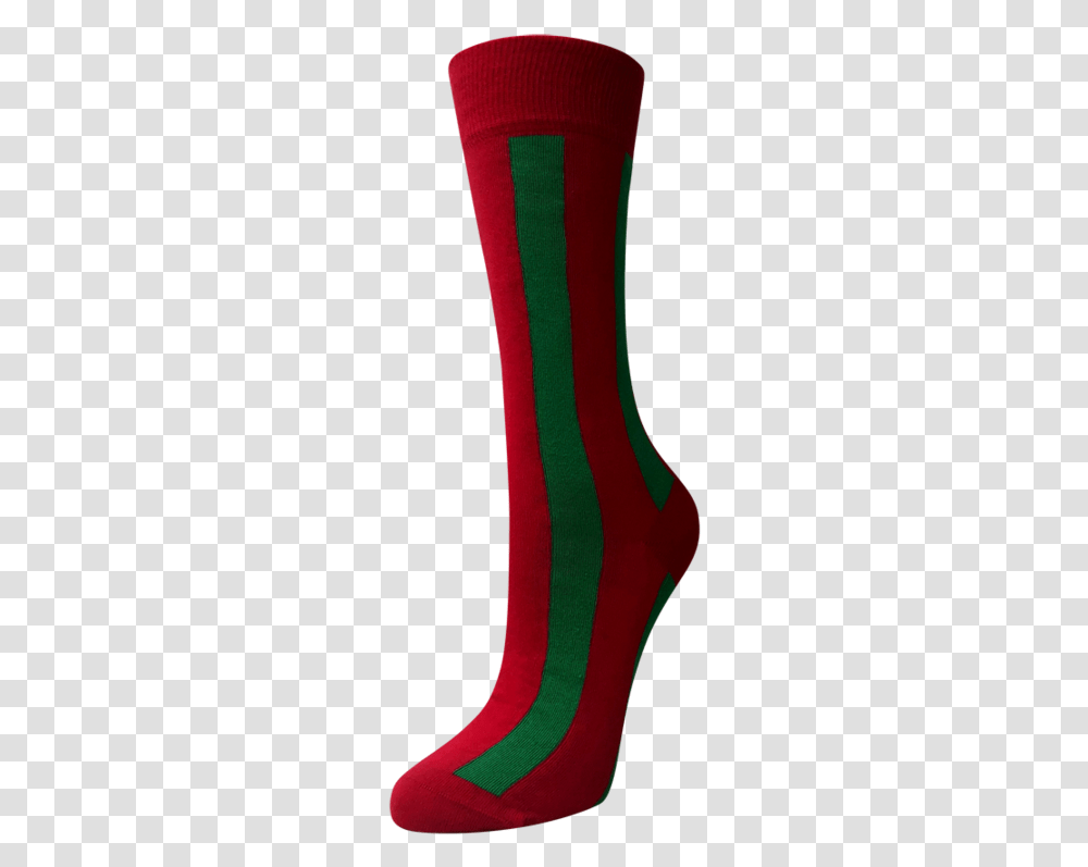 Vertical Striped Red Socks Sock, Shoe, Footwear, Apparel Transparent Png