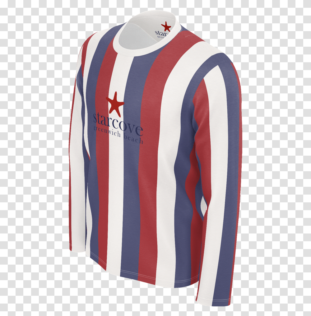 Vertical Stripes Long Sleeved T Shirt, Tie, Jersey, Crowd Transparent Png