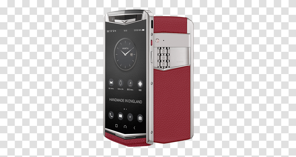 Vertu Aster P Raspberry Red Vertu Aster Price In India, Mobile Phone, Electronics, Cell Phone, Analog Clock Transparent Png