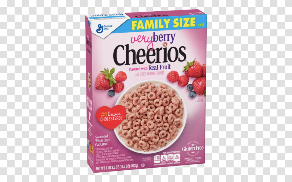 Very Berry Cheerios 1.0 Kg, Raspberry, Fruit, Plant, Food Transparent Png